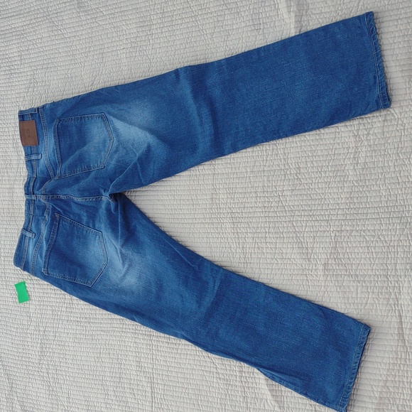 💐WES CASUAL Vintage Blue Denim Relaxed Fit in Medium Wash - Picture 14 of 15
